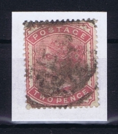 Great Britain SG  168 A Used 1880  Deep Rose - Usados