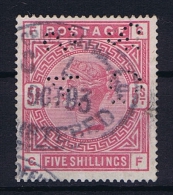 Great Britain SG  180 Used PERFIN    SM & Co, Has A Light Vert. Fold - Oblitérés