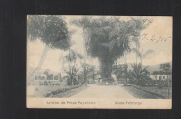 Brazil PPC Nova Friburgo Jardim Da Praca Paysandu 1916 - Autres