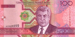 TURMENISTAN 100 Manat   Emission De 2005    Pick 18      ***** BILLET  NEUF ***** - Turkmenistan
