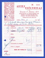 ARTES ELÉCTRICAS DE DAMIÃO & MARTINS -- LISBOA - 30.6.1961 - Portogallo