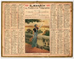 Almanach Des Postes Et Télégraphes 1929 - L' Arrivée De La Diligence - Departement Aude - - Grand Format : 1921-40