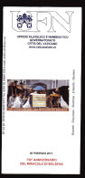 Vaticano °-X- 2013 -  Storia Postale - Bollettino Ufficiale - 750° Anniversario Del Miracolo Di Bolsena - Lettres & Documents