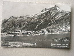 Switzerland   Grimsel Passhöhe  Totensee Und Gerstenhörner   D115930 - Horn