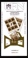 Vaticano °-X- 2013 -  St. Postale - Bollettino Ufficiale - Natale 2013 - Lettres & Documents