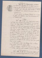 33 GIRONDE - ETAT DES TRANSCRIPTIONS BUREAU DES HYPOTHEQUES DE LA REOLE POUR BIENS A SAINT ANDRE DU BOIS - 1872 - Manuscritos