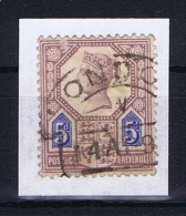 Great Britain SG  207 Die I  Used  1887 Yvert 99 - Gebraucht