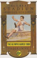 JEUX OLYMPIQUES De LONDRES 1908 - Giochi Olimpici