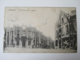 AK / Bildpostkarte 1925 Charleroi Rue Du Grand Central / Zerstörte Häuser Aus Dem 1. WK - Charleroi