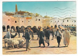 Algérie - Ghardaïa - La Place Du Marché - Editeur: RE AR N° 12.59 - Ghardaia