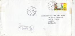 SCOUTS, SCUTISME, STAMPS ON REGISTERED COVER, 2006, ROMANIA - Briefe U. Dokumente