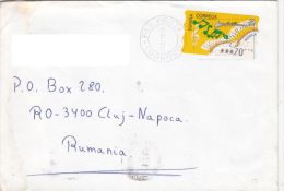 MUSIC, NOTES, STAMP ON COVER, 1998, SPAIN - Cartas & Documentos