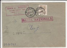 RADIO TOWER, STAMP ON COVER, 1973, ROMANIA - Covers & Documents