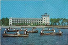 CPA WONSAN- THE CENTRAL YOUNG PIONEER'S CAMP, BOATS - Corea Del Nord
