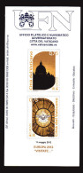 Vaticano °- X-2012 -  St. Postale - Bollettino Ufficiale - Visitate L´Europa.  Vedi Descrizione - Briefe U. Dokumente