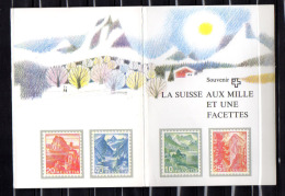 Dépliant Carte Souvenir, Entre 1123 Et 1149**, Faciale 8,70 CHF à La Moitié - Unused Stamps