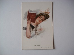 Carte Postale Ancienne -Illustration De Harrison Fisher-Love Lyrics - Fisher, Harrison