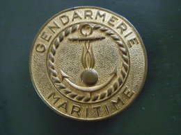 BOUCLE GENDARMERIE MARITIME 2ème GM - Policia