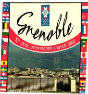 GRENOBLE Xè JEUX OLYMPIQUES D'HIVER 1968,CENTRE DE PRESSE    ,COULEUR REF 37099 - Giochi Olimpici