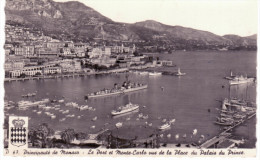 Le Port Et Monte-Carlo Vus De La Place Du Palais Des Princes - Haven