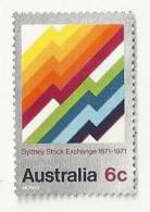 Australia, Year 1971, SG 487, Centanary Of Sydney Stock Exchange, MNH/PF - Nuovi