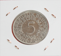 ALEMANIA  5  MARCOS  (  1968-F ) - 5 Mark