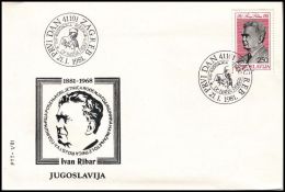 Yugoslavia 1981, FDC Cover "Ivan Ribar" - FDC