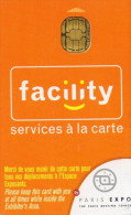 CARTE  A PUCE  PARIS EXPO  Facility - Beurskaarten