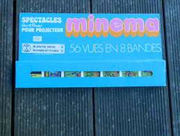 Minema - Coffret 56 Vues En 8 Bandes, N° 129 à 136 - Spectacles Walt Disney - Blanche Neige I - 1973 - Filmprojectoren