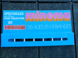 Minema - Coffret 56 Vues En 8 Bandes, N° 170 à 177 - Spectacles Walt Disney - Les Aristochats I - 1973 - Film Projectors