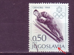 SKI JUMP-0,50 D-WINTER OLYMPICS-GRENOBLE-ERROR-YUGOSLAVIA-1968 - Hiver 1968: Grenoble