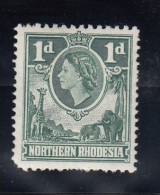 QUEEN ELIZABETH II - 1953 - Rhodésie Du Nord (...-1963)