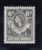 QUEEN ELIZABETH II - 1953 - Rhodesia Del Nord (...-1963)