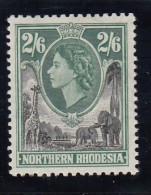 QUEEN ELIZABETH II - 1953 - Rhodesia Del Nord (...-1963)