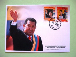 Nicaragua 2014 UPAEP In Memoriam Hugo Chavez - FDC Cover - Nicaragua