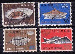 Japon 1964 N°Y.T. :   787 à 790 Obl. - Gebruikt