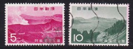 Japon 1965 N°Y.T. :   803 Et 804 Obl. - Oblitérés