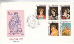 Caritas - Peintures - Luxembourg - Lettre De 1979 - Lettres & Documents