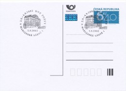 I2126 - Czech Rep. (2002) Marianske Lazne 1: Days Mail (Post Office Building, Spring Spa) - Hydrotherapy