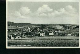 Gruß Aus Eichen Kreis Siegen Wohnhäuser Fabrik Panorama 3.9.1941 - Siegen