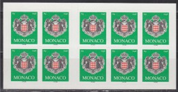 = Monaco Carnet Blason N°14 (10 Timbres 2502) ITVF 2005, Autocollant - Cuadernillos