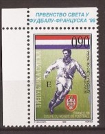 1998  73-104 FUSSBALL BOSNIA REPUBLIKA SRPSKA  NIEDERLAND HOLLAND    WELTMEISTERSCHAFT FRANKREICH MNH LUX - Autres & Non Classés