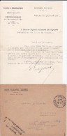 1921 - RHONE - LETTRE De La DIRECTION Des POSTES Pour MILLERY - RETABLISSEMENT D'AVANT GUERRE - HISTOIRE POSTALE - Lettres Civiles En Franchise