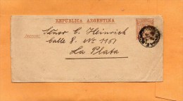 Argentina Old Wrapper Mailed - Enteros Postales