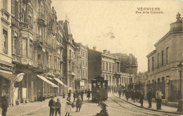 Verviers - Tram - Rue De La Concorde - Tramway - 17/01/1913. - Tramways