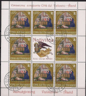 2013 Vatikan  Mi. 1792-3 Used  Weihnachten  Fresken Von Pinturicchio - Used Stamps