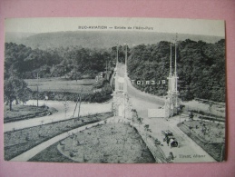 CP  BUC   ROUTE DE L AQUEDUC ET CHEMIN DE LA FONTAINE LOUIS XIV - ECRITE EN 1911 - Buc