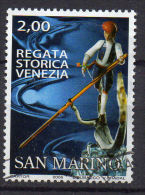 SAN MARINO 2005  Regata Di Venezia    € 2,00 Usato / Used - Gebruikt