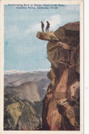 CPSM Overhanging Rock At Glacier Point (3200 Feet), Yosemite Valley, California - Yosemite