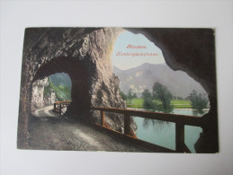 AK / Bildpostkarte 1906 Mondsee Kienbergwandtunnel Verlag F.E. Brandt In Gmunden, Photochromiekarte 333 - Mondsee